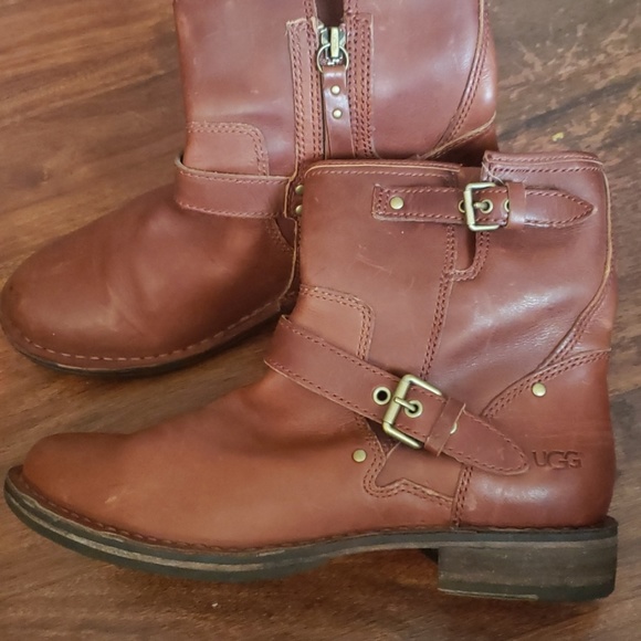 UGG LEATHER BOOTS - Picture 5 of 6